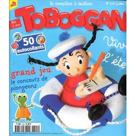 Toboggan Magazine N°224 (07/1999) - "Vive L'été !" [Dès 5 Ans] - Histoire : Loïc A Fondu Dans La Mer / Des Astuces Pour Bien Voyager Avec Les Enfants