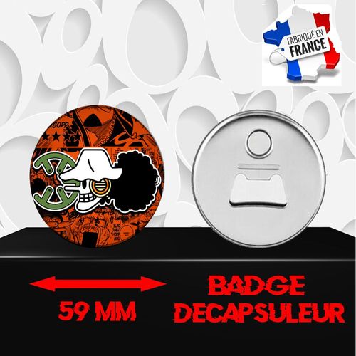Magnet Décoratif Décapsuleur Aimanté 59 Mm One Piece 105