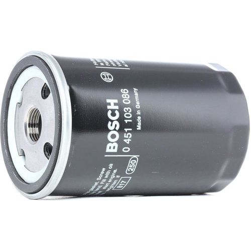 Bosch Filtre À Huile Bmw,Mazda 0 451 103 086 11421266773,11421287836,11421707779 Filtre D'huile 11421761087,11429061198,93156186,93892090,9975233