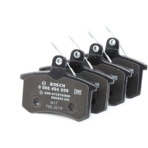 Bosch Jeu De Plaquettes De Frein Audi,Fiat,Lancia 0 986 494 059 60743565,60743578,60760120 9939503,9941211,9941873,9945629,437698451,4d0698451f