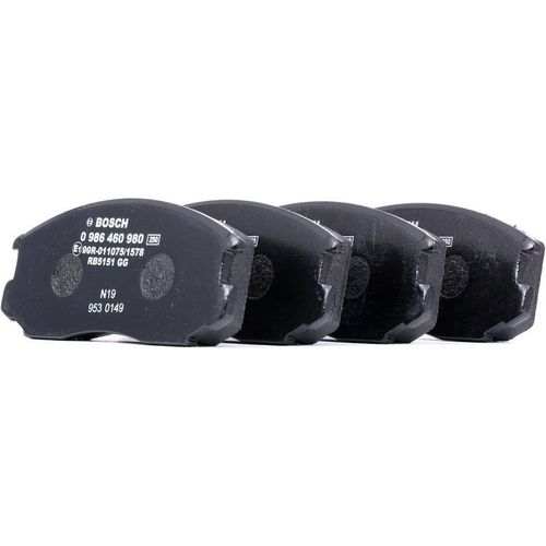 Bosch Jeu De Plaquettes De Frein Toyota,Mitsubishi,Daihatsu 0 986 460 980 04465b4010,04465b4030,04465b4040 04465b4041,0449187401000,0449187403000