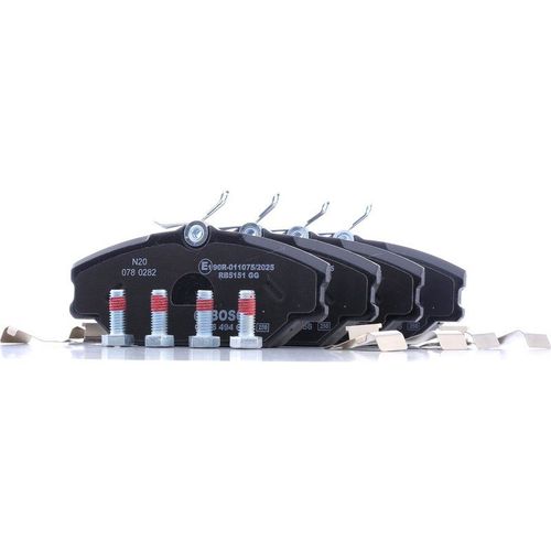 Bosch Jeu De Plaquettes De Frein Renault 0 986 494 656 410604441r,410607125r,7701206379 7701209380,410604441r,410607125r,7701206379,7701209380