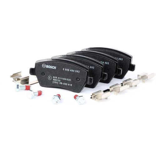 Bosch Jeu De Plaquettes De Frein Mercedes-Benz,Renault,Nissan 0 986 494 592 410608481r,7701208422,41060ax625 D1060ax60a,D1060ax61a,D1060ax61f