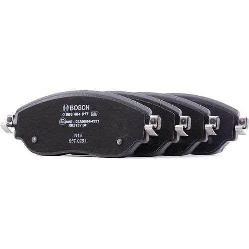 Bosch Jeu De Plaquettes De Frein Renault,Fiat 0 986 494 817 4423332,4423587,95518304 95518893,6000620046,6000620616,K6000620046,K6000620616,4423332