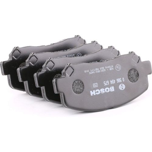 Bosch Jeu De Plaquettes De Frein Mazda 0 986 494 675 K0y13323z,K0y13328z,K0y13328za Kdy93328z