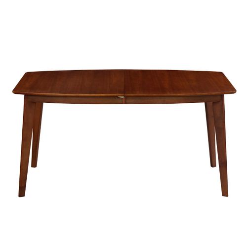 Table À Manger Extensible Scandinave Noyer L150-200 Cm Leena
