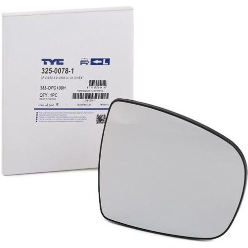 Tyc Miroir De Rétroviseur Opel,Renault,Nissan 325-0078-1 7701050267,91159939,9636600qah 4408323,91159939,7701050267