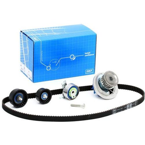 Skf Pompe À Eau + Kit De Distribution Opel,Vauxhall Vkmc 05156-2 24426500,24451895,55567191 Pompe À Eau + Kit De Courroie De Distribution 95522524