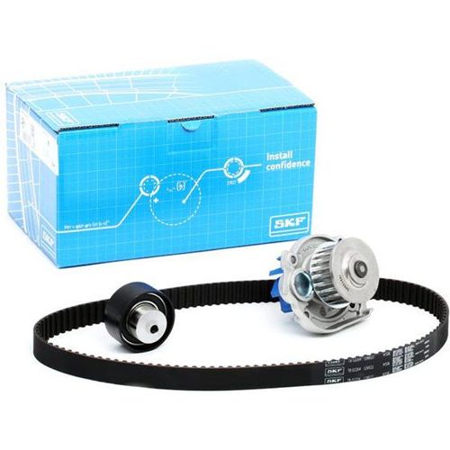 Skf Pompe À Eau + Kit De Distribution Opel,Fiat,Alfa Romeo Vkmc 02204-3 46403659,46751187,55204538 Pompe À Eau + Kit De Courroie De Distribution