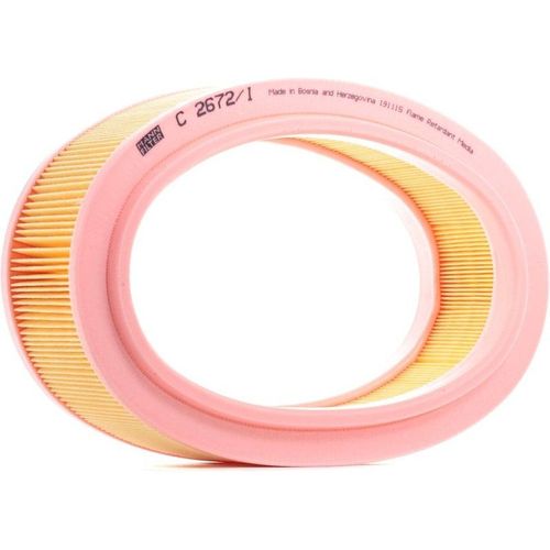 Mann-Filter Filtre À Air Renault,Dacia C 2672,1 0225241213,7701040655,7701047655  7701069211,7701069212,7701069365,7701070525,7702295816