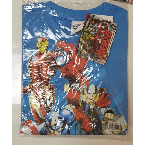 Tee-Shirt Garcon Manches Courtes / Avengers Super Heros / Marvel / Taille 3 Ans / Neuf