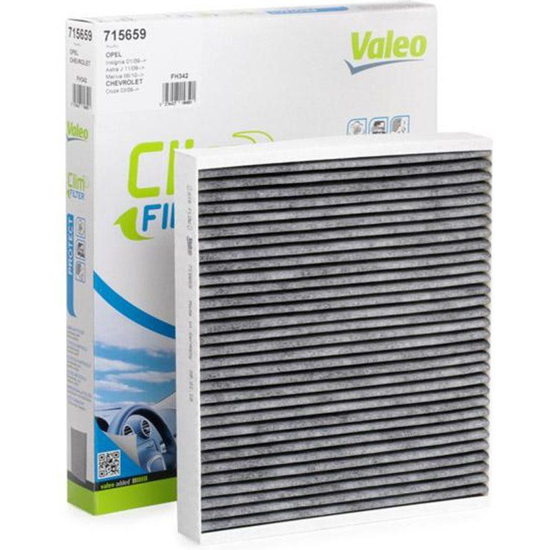 Valeo Filtre D'habitacle Opel,Chevrolet,Saab 715659 13271190,13271191,13503677 52420930,52425938,95152912,95527473,13271190,1808246,1808524,52420930