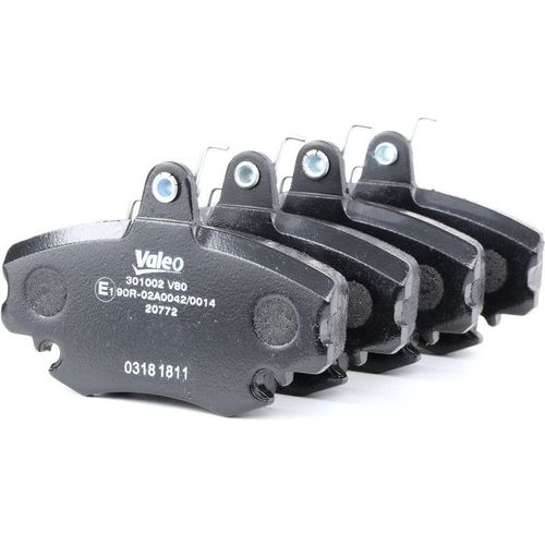 Valeo Jeu De Plaquettes De Frein Renault,Peugeot,Dacia 301002 6001547619,6001547911,7701207066 7701208265,7701209639,7701210142,7711130071,425310