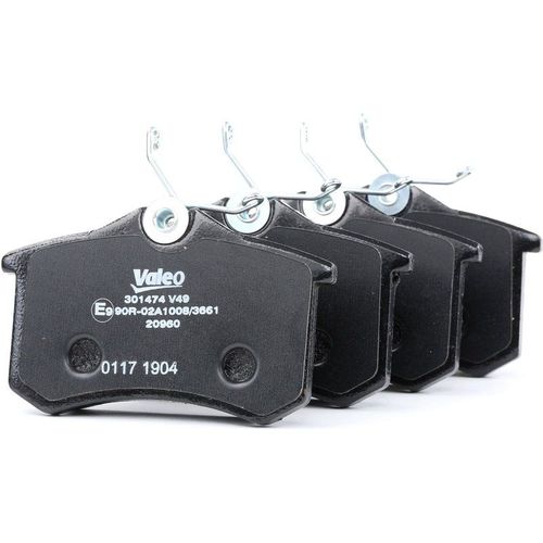 Valeo Jeu De Plaquettes De Frein Vw,Opel,Renault 301474 1608520380,1623180580,1631831780 425420,425428,1631831780,1617190980,3649110,1608520380,425396