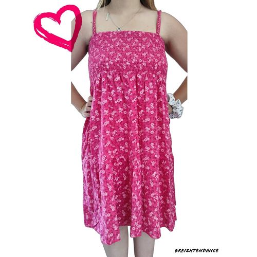Robe Mi-Longue À Bretelle Violette Taille Unique