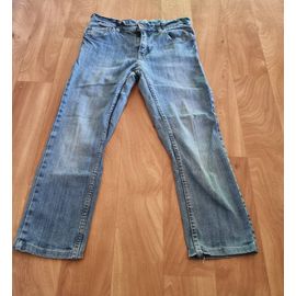 Jean Fille Bleu Coupe Droite La Halle Taille 10ans