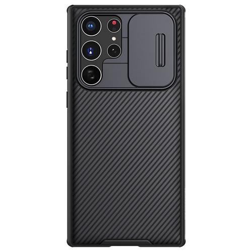 Coque Samsung S22 Ultra Lens Slider - Noir