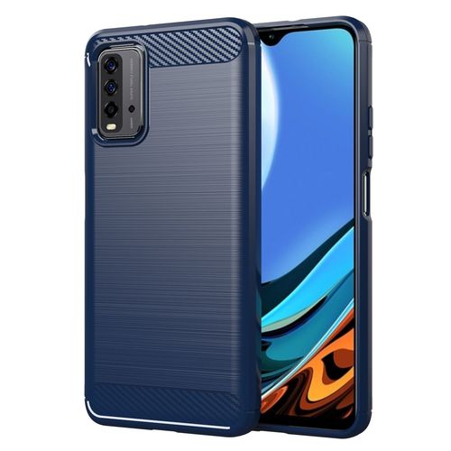 Coque Xiaomi Redmi 9t,Etui Pour Xiaomi Redmi 9t,Etui En Silicone Pour Xiaomi Redmi 9t,Convient A La Xiaomi Redmi 9t,Bleu