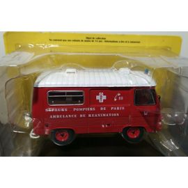 Peugeot J7 Ar Bspp Pompier Paris 1/43e Miniature Ixo-Ixo