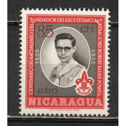 Timbre-Poste Du Nicaragua