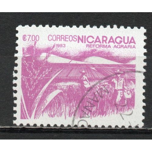 Timbre-Poste Du Nicaragua