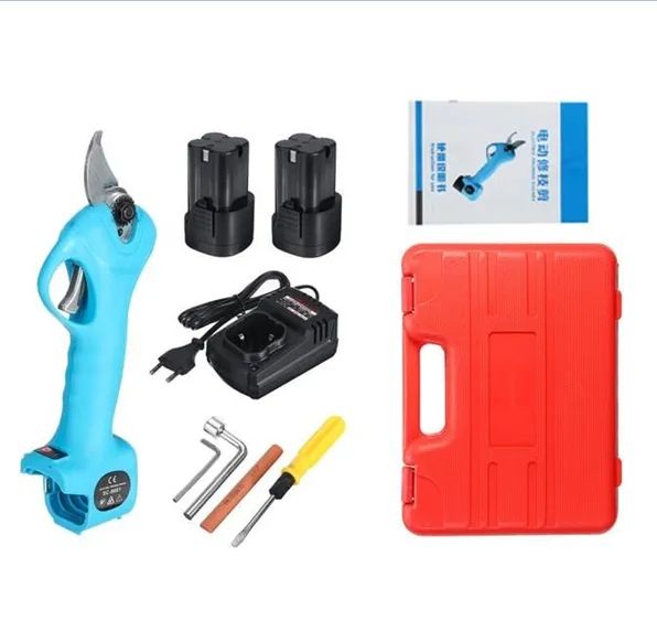 Sécateur Coupe Branche électrique - sans fil coupe 2.5CM - avec 2X ...