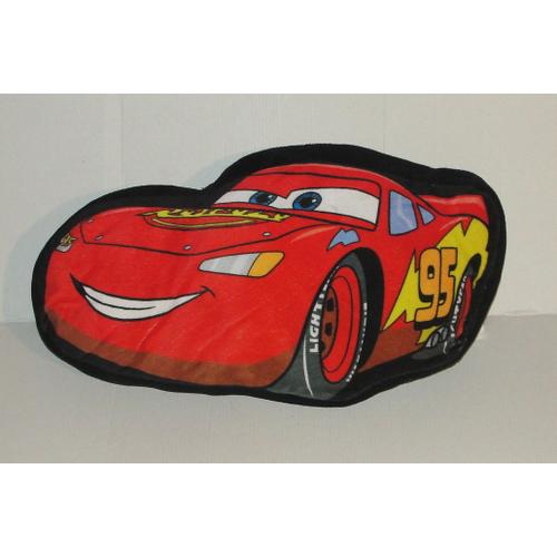 Coussin Cars En Peluche Disney Flash Mc Queen The World Of Cars