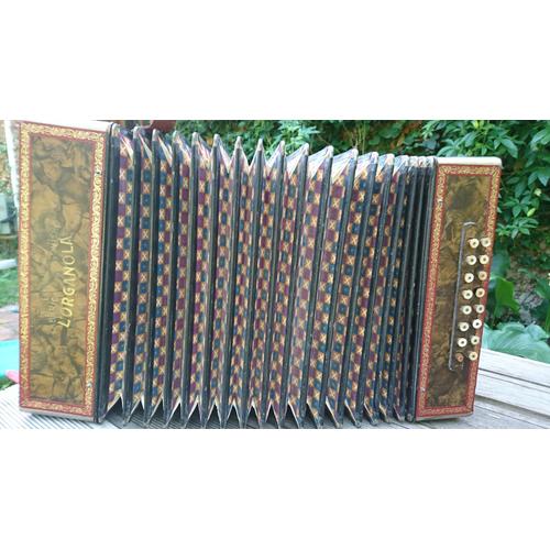 Accordéon Diatonique Ancien Hohner L Ogarnola