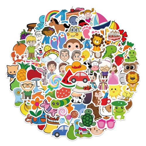 Autocollants Dessin Animé Train The Attention Des Enfants, 10/90 Pièces, Étiquette Étanche, Pour Bagages, Ordinateur Portable, Skateboard, Vélo, Voiture, Jouets Pour Enfants