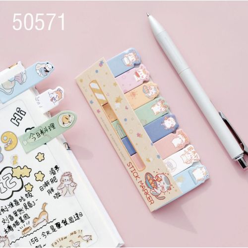 Feuille Autocollante Chat Sirène Avocat Shiba Licorne, Bloc-Notes, Feuille Autocollante Pour Planificateur, Liste De Choses À Faire, Décoration De Bureau, Importé De Corée