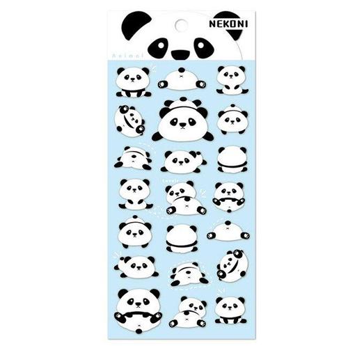 Autocollants Panda Chien Koala Lapin, Étiquette Scrapbook, En Pvc, Papeterie De Décoration Pour Journal Intime