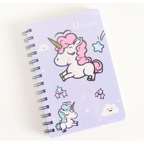 Reliure À Anneaux Pour Livre, Motif Licorne, Feuille Volante, Carnet De Poche De Voyage, Carnet De Notes, Planificateur, Papeterie Cadeau Original