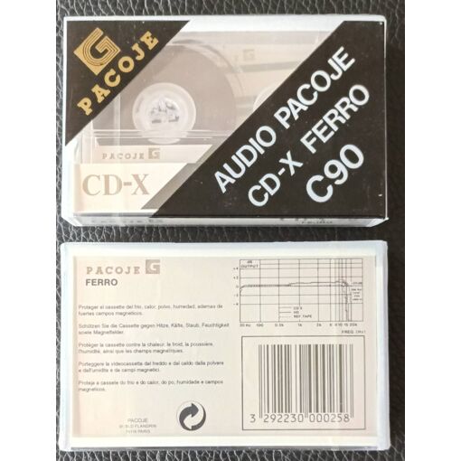 Lot De K7 Audio Vierges PACOJE CD-X C60 – Fabriquées En France – Sous Cellophane