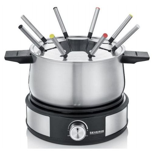SEVERIN FO 2471 - Pot à fondue/crépière - 1.5 kWatt - noir