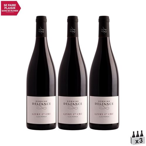 Domaine Deliance Givry 1er Cru Clos Marole Rouge 2021 X3