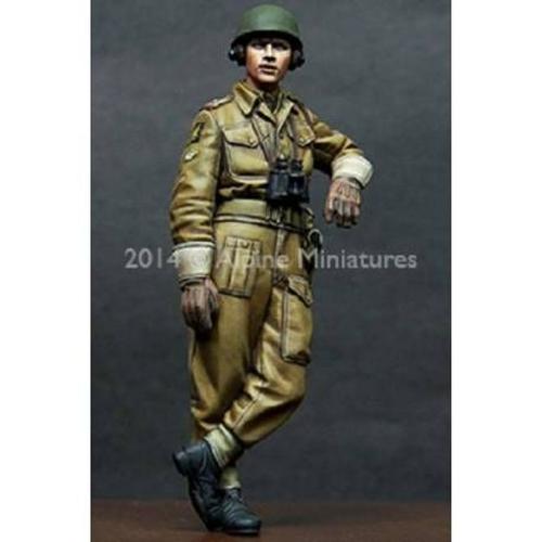 Alpines Miniatures - British Rac Afv Crew 1maquette Figurine British Rac Afv Crew 1 Alpine Miniatures 35178 1/35ème Maquette Char Promo Figurine Miniature