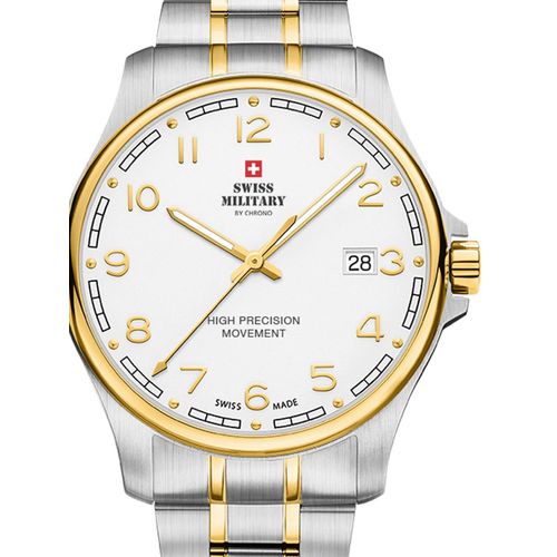 Mens Watch Swiss Military By Chrono Sm30200.20, Quartz, 39mm, 5atm