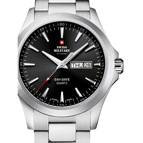 Mens Watch Swiss Military By Chrono Smp36040.22, Quartz, 42mm, 5atm