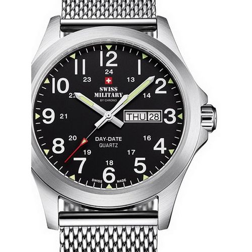 Mens Watch Swiss Military Smp36040.13, Quartz, 42mm, 5atm