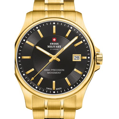 Mens Watch Swiss Military By Chrono Sm30200.08, Quartz, 39mm, 5atm