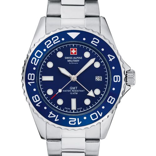 Mens Watch Swiss Alpine Military 7052.1135, Quartz, 42mm, 10atm