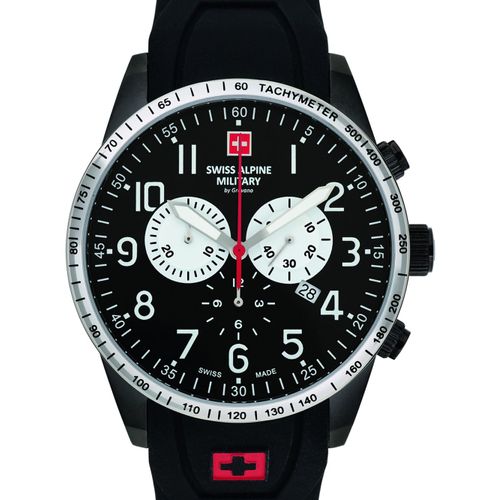 Mens Watch Swiss Alpine Military 7082.9877, Quartz, 45mm, 10atm