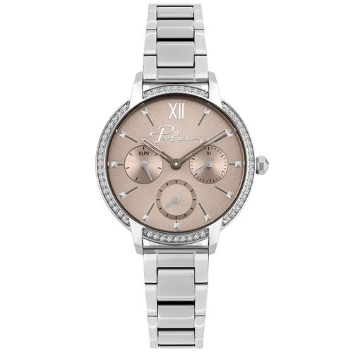 Ladies Watch Police Pl16043bs.79m, Quartz, 34mm, 3atm