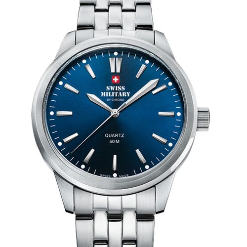 Ladies Watch Swiss Military By Chrono Smp36010.09, Quartz, 33mm, 5atm