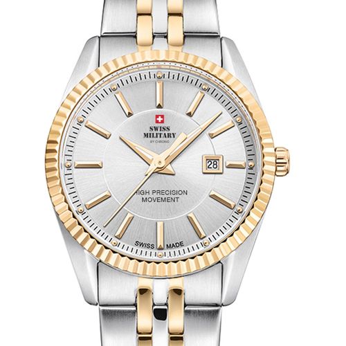 Ladies Watch Swiss Military By Chrono Sm34066.05, Quartz, 33mm, 5atm