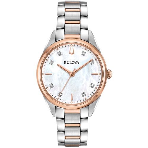 Ladies Watch Bulova 98p183, Quartz, 34mm, 3atm