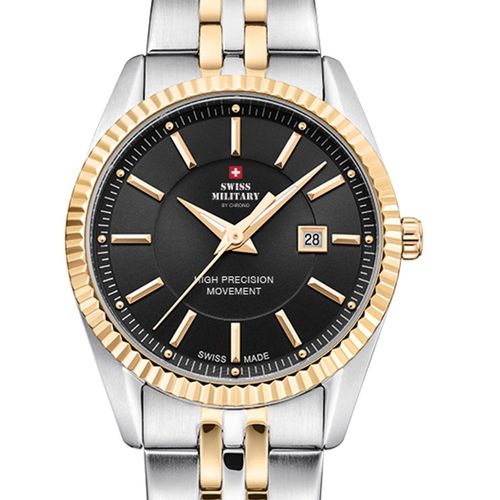 Ladies Watch Swiss Military By Chrono Sm34066.04, Quartz, 33mm, 5atm