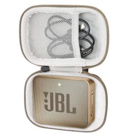 Hermitshell Étui de transport rigide pour enceinte Bluetooth portable JBL Go 3 Bleu 
