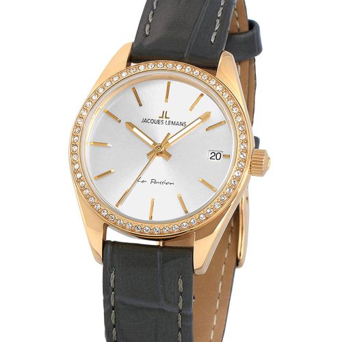 Ladies Watch Jacques Lemans 1-2085c, Quartz, 30mm, 10atm