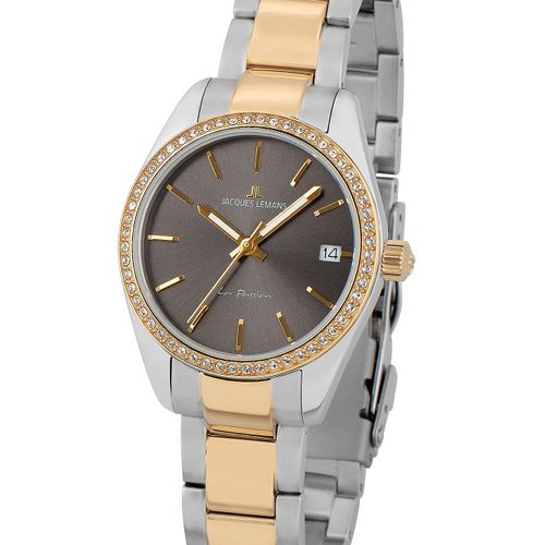 Ladies Watch Jacques Lemans 1-2085g, Quartz, 30mm, 10atm